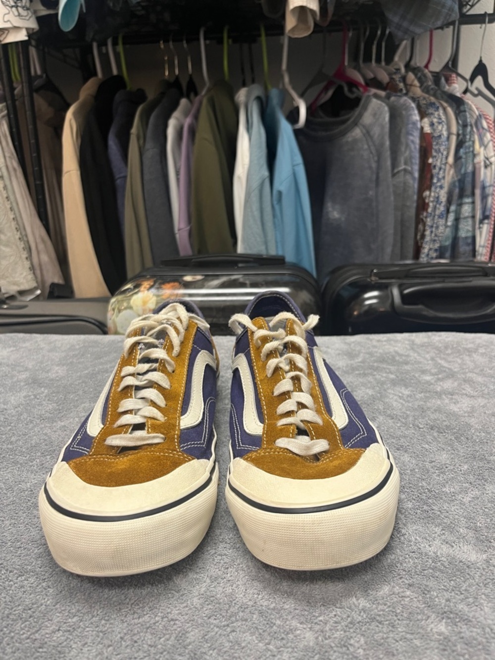 Vans Deacon 36 Purple and Brown EUC - Picture 3 of 7